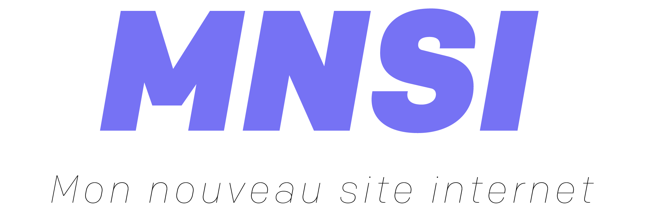 Mon Nouveau Site Internet